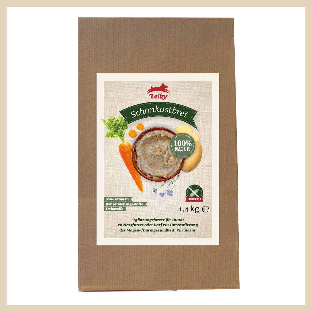Leiky_Schonkostbrei_Hund_1400g