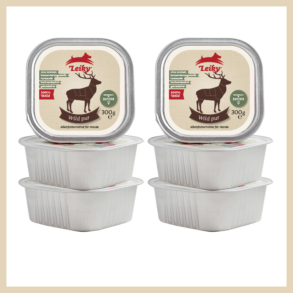 Nassfutter Lieblingspaket 6x Wild