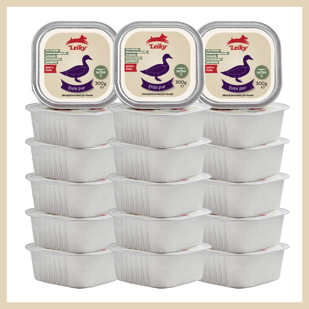 Nassfutter Big Pack 18x Ente
