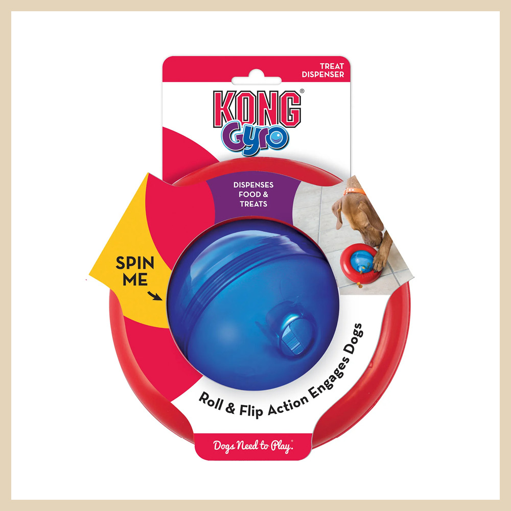 Hundespielzeug KONG® Gyro