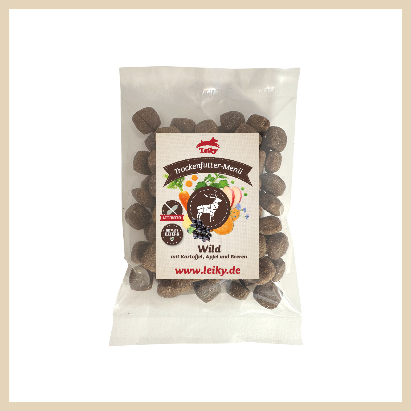 Kostenlos: Trockenfutter-Menü Wild Probe