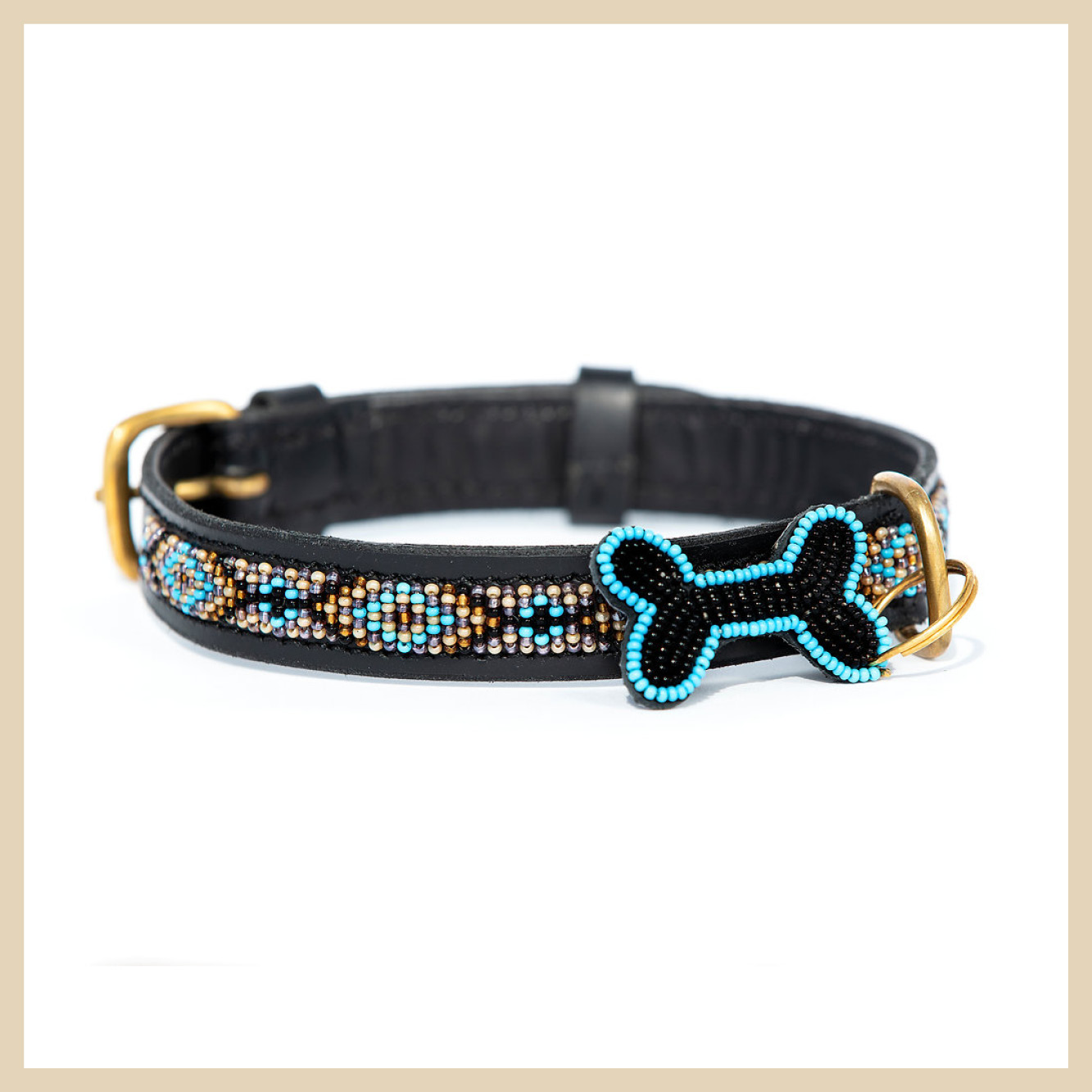 Hundehalsband_Kampuni_Ombima-Turquoise_Mini
