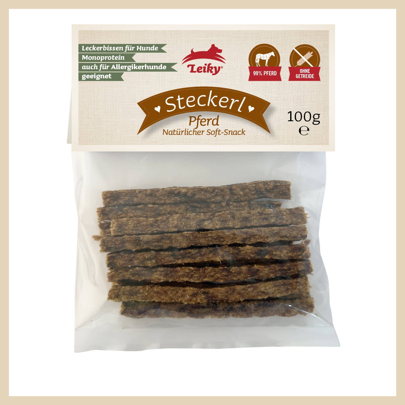 Steckerl Pferd (Soft) 100 g