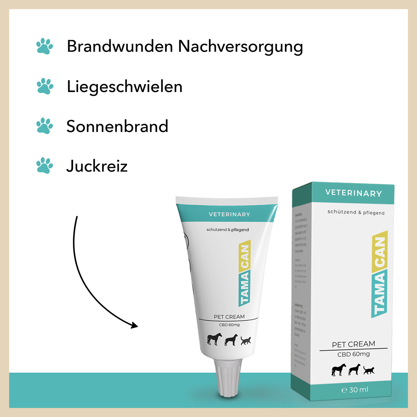 Tamacan Pet Cream, 30 ml