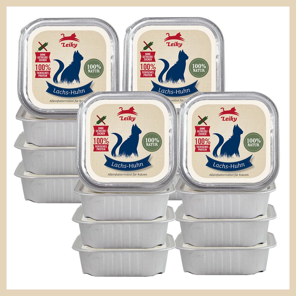 Leiky_Nassfutter_Katze_Schale_Reinfleisch_Lachs-Huhn2