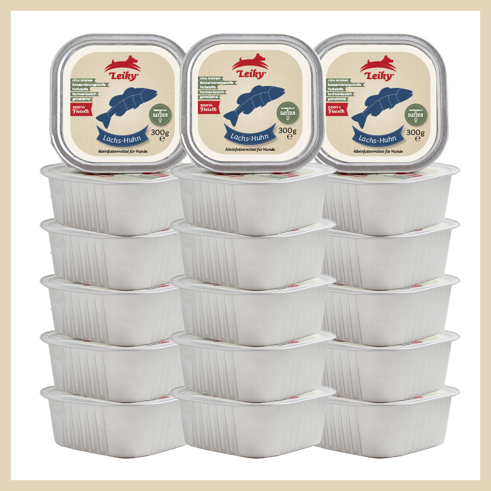 Nassfutter Big Pack 18x Lachs-Huhn