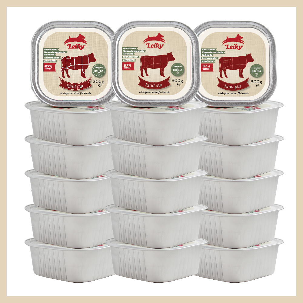 Nassfutter Big Pack 18x Rind