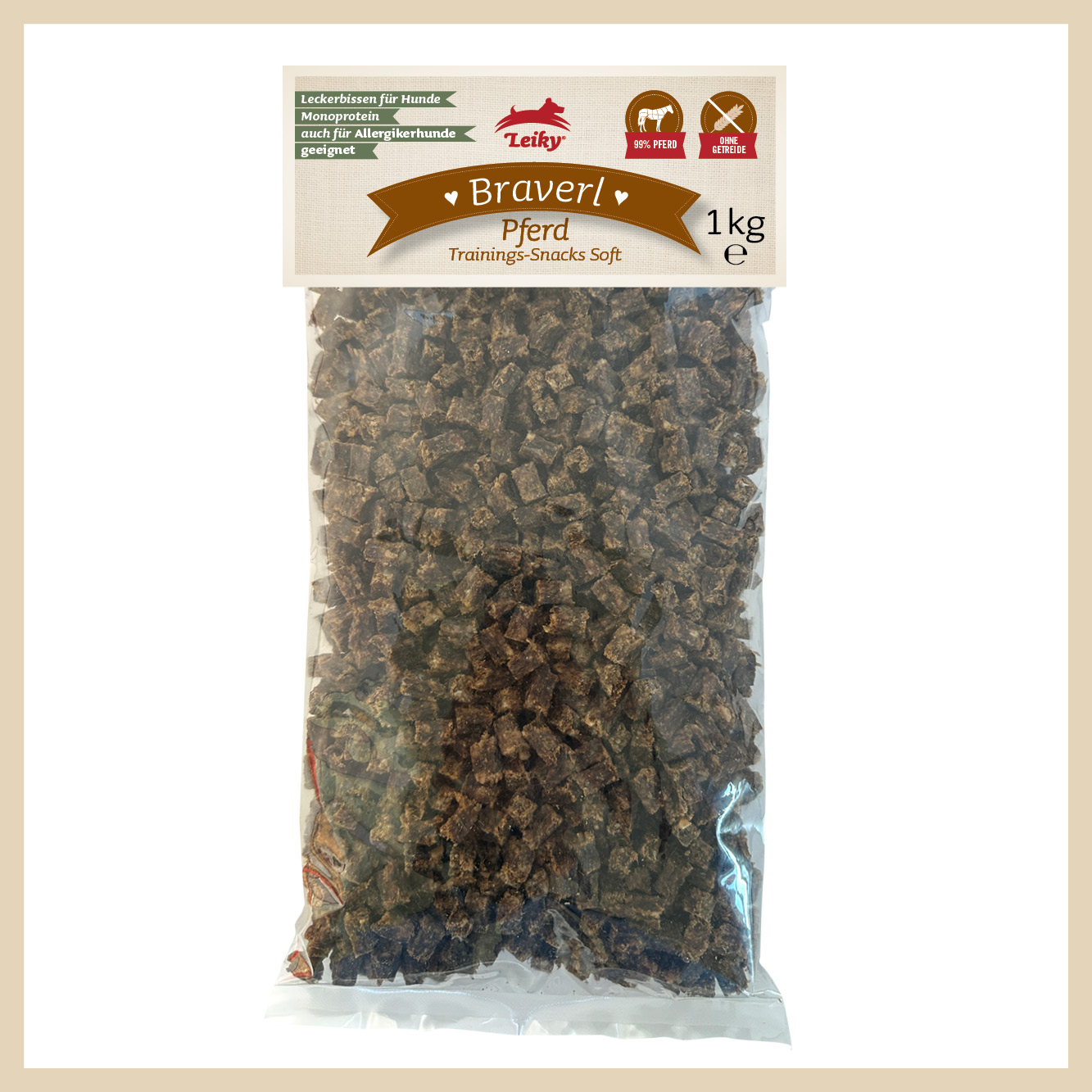 Braverl Pferd (Soft) 1 kg