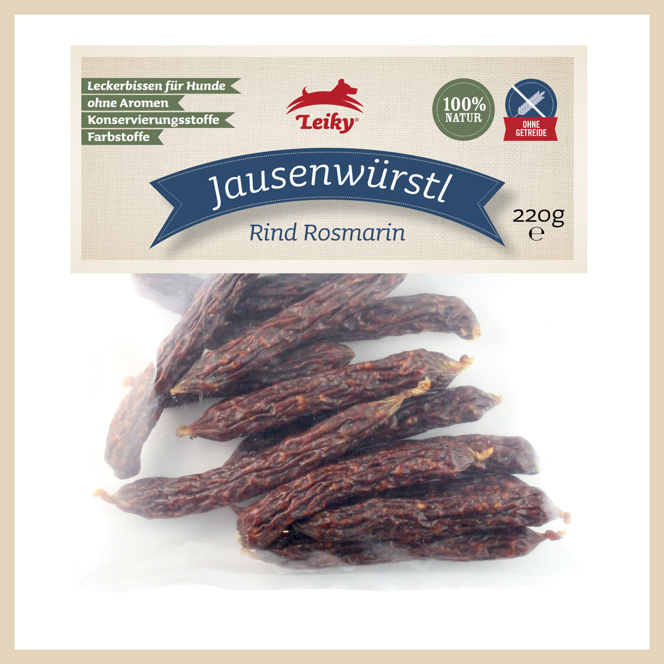 Leiky_Jausenwurst_mittel_Rind_Gramm
