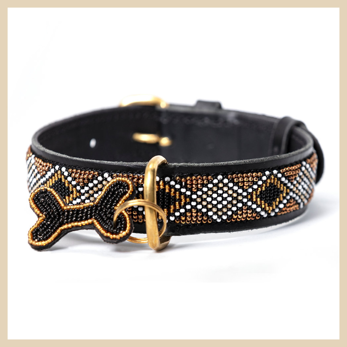 Hundehalsband_Kampuni_Zinj_Gold_large Hundehalsband Zinj Gold Large