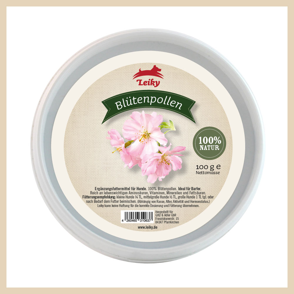Bluetenpollen_Hund_Leiky Blütenpollen