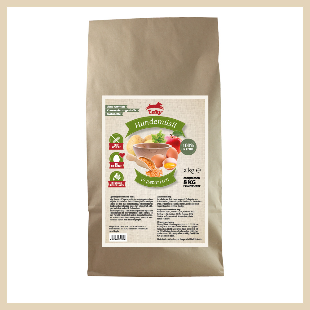 Muesli_Vegetarisch_Hundefutter_Trockenbarf_2kg
